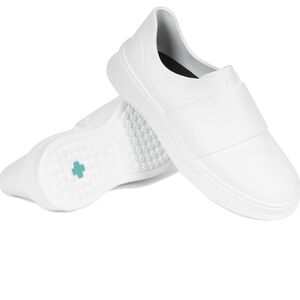 White Slip-On Shoes